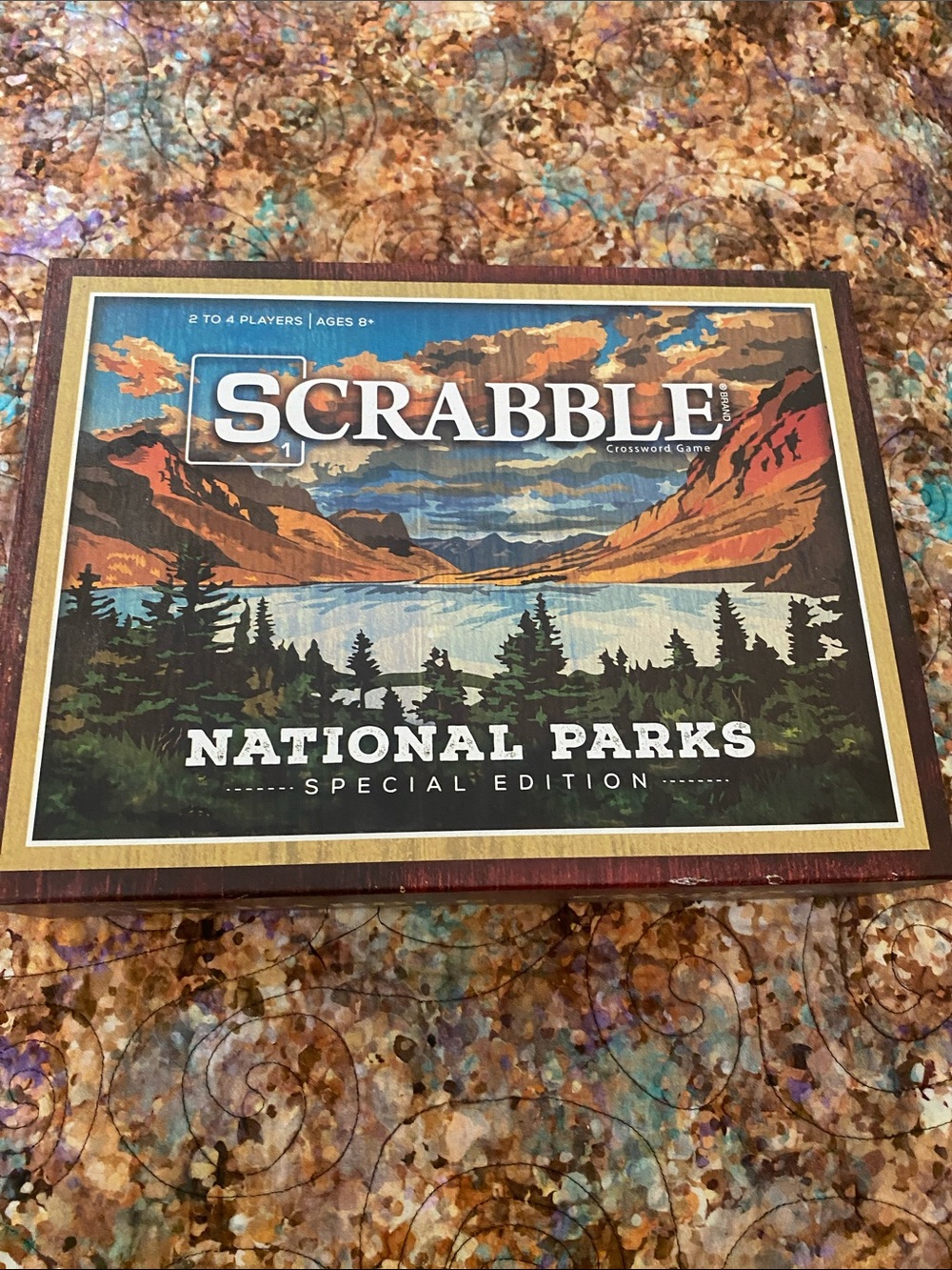 Scrabble National Parks Special Edition Board Game - Multicolor